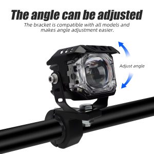 motorcycle-led-lens-auxiliary-spotlight-dual-color-high-low-beam-03 Motorcycle LED Lens Auxiliary Spotlight Dual Color High Low Beam