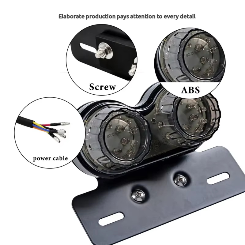 motorcycle-led-tail-light-with-turn-signal-and-license-plate-bracket-02 Motorcycle LED Tail Light with Turn Signal and License Plate Bracket