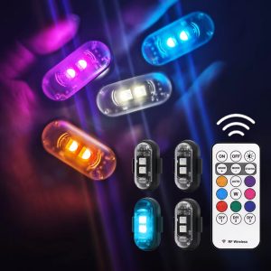 rechargeable RGB LED car footwell ambient light kit 1 rechargeable RGB LED car footwell ambient light kit 1