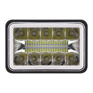 Rectangular Reflector Three-Row LED Work Light