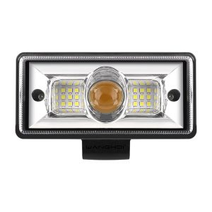 Rectangular Single Projector Lens LED Work Light