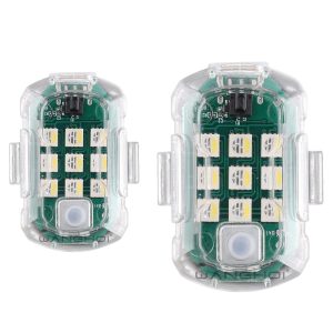 Remote Control Mini LED Flashing Warning Light Options