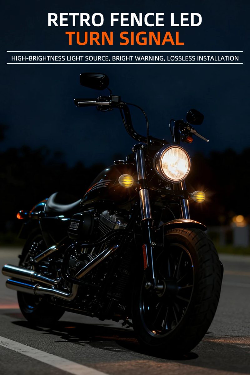 retro-bullet-motorcycle-led-turn-signal-lights-amber-indicator-06 Retro Bullet Motorcycle LED Turn Signal Lights Amber Indicator