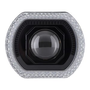 RGB Angel Demon Eye Built-In Projector Lens
