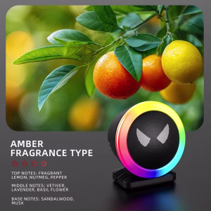RGB Music Rhythm Car Interior Aroma Ambient Light