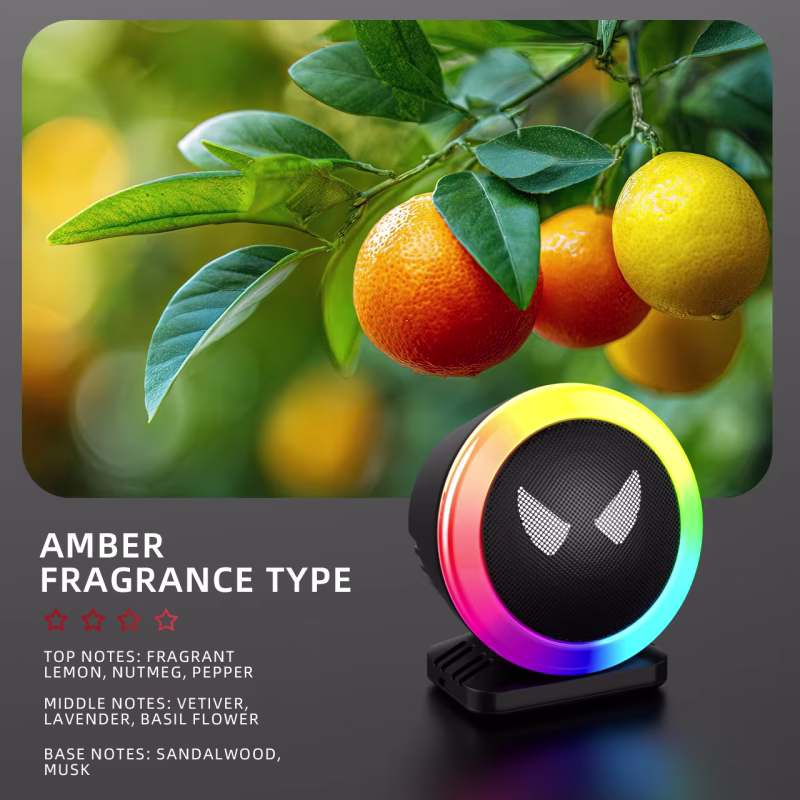 RGB Music Rhythm Car Interior Aroma Ambient Light