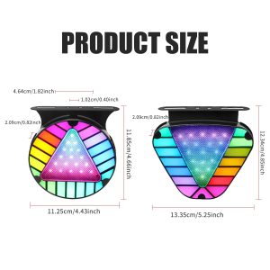 rgb-round-triangle-led-rear-stop-tail-light-for-truck-motorcycle-02 RGB Round Triangle LED Rear Stop Tail Light for Truck Motorcycle