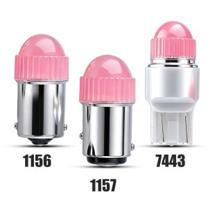 Ribbed Dome LED Brake Position Bulb 1156 1157 7443