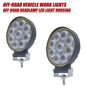 Round and Square Off-Road LED Work Light Options