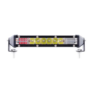 Single-Row Red Blue Yellow LED Work Light Bar