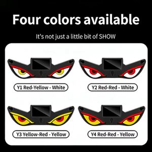 solar-car-rear-window-dynamic-expression-led-warning-light-04 Solar Car Rear Window Dynamic Expression LED Warning Light