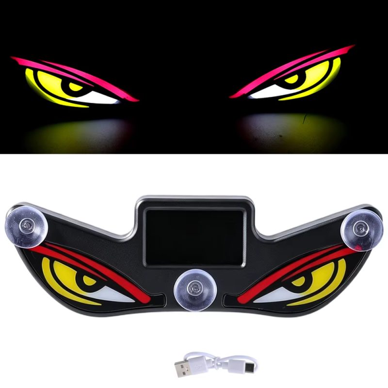 solar LED devil eye windshield warning light 4 solar LED devil eye windshield warning light 4
