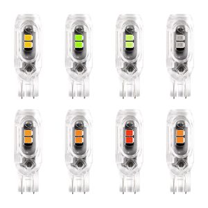 T10 Clear Lens LED Width Indicator Bulb Color Options