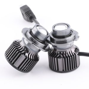 T3 H7 Lens LED Headlight Bulb Pair