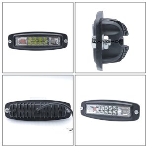 Three-Row Slotted Linear LED Work Light