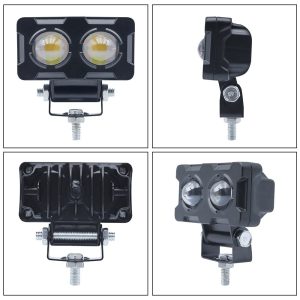 Two-Color Bifocal Lens LED Spotlight