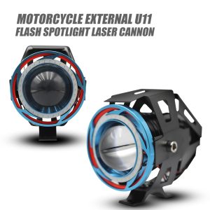 U7/U11 External Angel Eye Motorcycle Spotlight Series