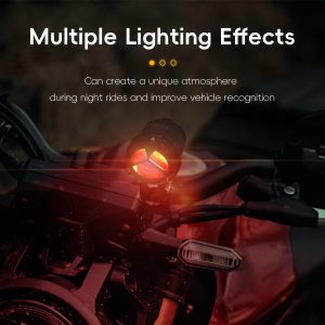 Universal Motorcycle LED Lens Spotlight White / Yellow High Low Beam