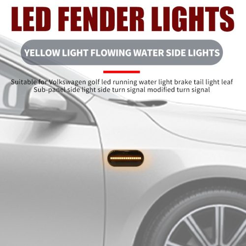 Universal Sequential LED Fender Side Marker Light