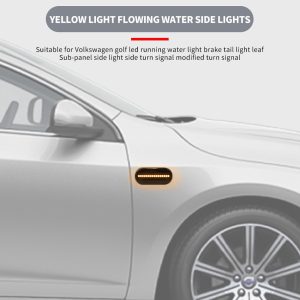 Universal Sequential LED Fender Side Marker Light - installation / package