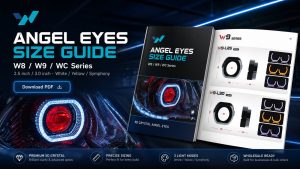 Wanghoi Angel Eye Size Guide 2.5 and 3.0 Inch