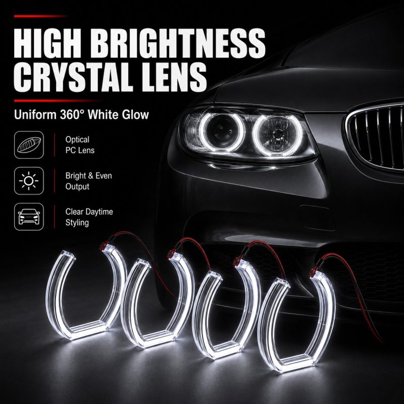 Wh 2867 U Shaped White Angel Eyes Brightness