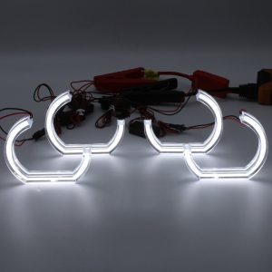 Wh 2874 Half U Shaped Single Color Angel Eyes Lit Set Lit set of WH-2874 half U-shaped single color angel eyes