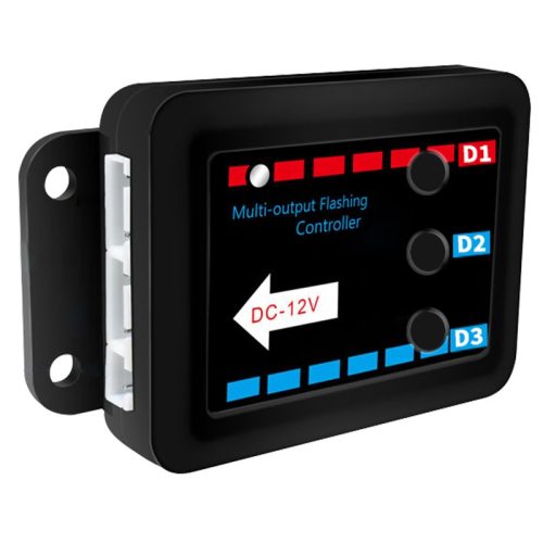 Wired Remote Multi-Light LED Grille Strobe Warning Kit