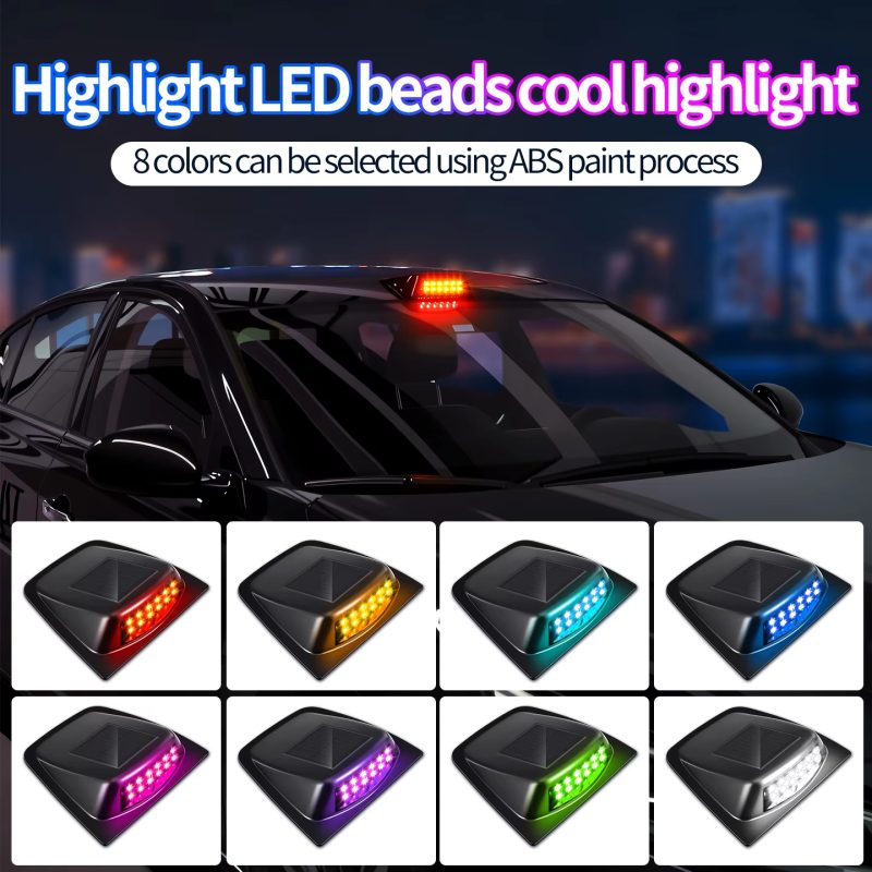 Wireless Solar LED Cab Roof Lights for Pickup Truck SUV Motorcycle