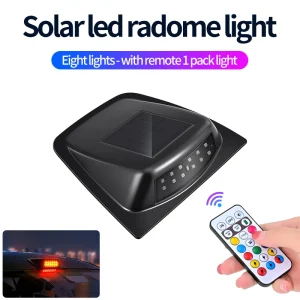 Wireless Solar LED Cab Roof Lights for Pickup Truck SUV Motorcycle