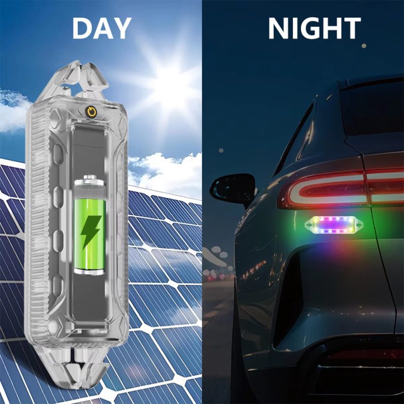 wireless-solar-led-strobe-warning-light-for-motorcycle-car-bike-03 Wireless Solar LED Strobe Warning Light for Motorcycle Car Bike