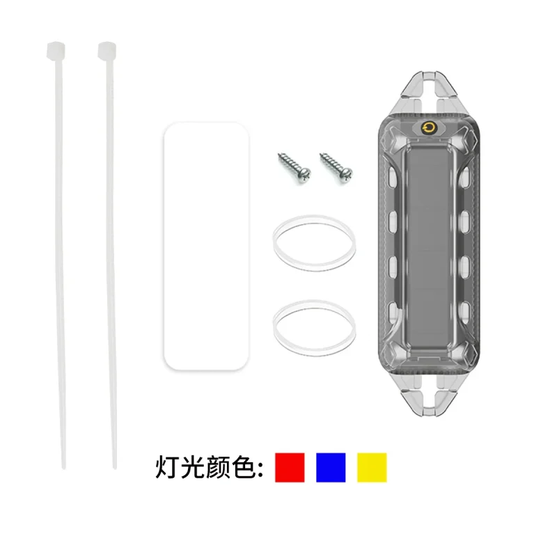 wireless-solar-led-strobe-warning-light-for-motorcycle-car-bike-06 Wireless Solar LED Strobe Warning Light for Motorcycle Car Bike