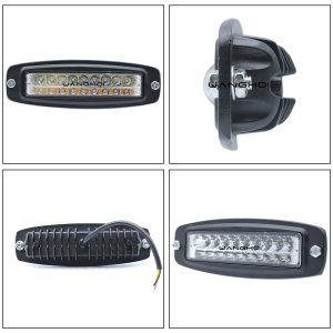 Yellow-White Two-Color In-Line LED Work Light