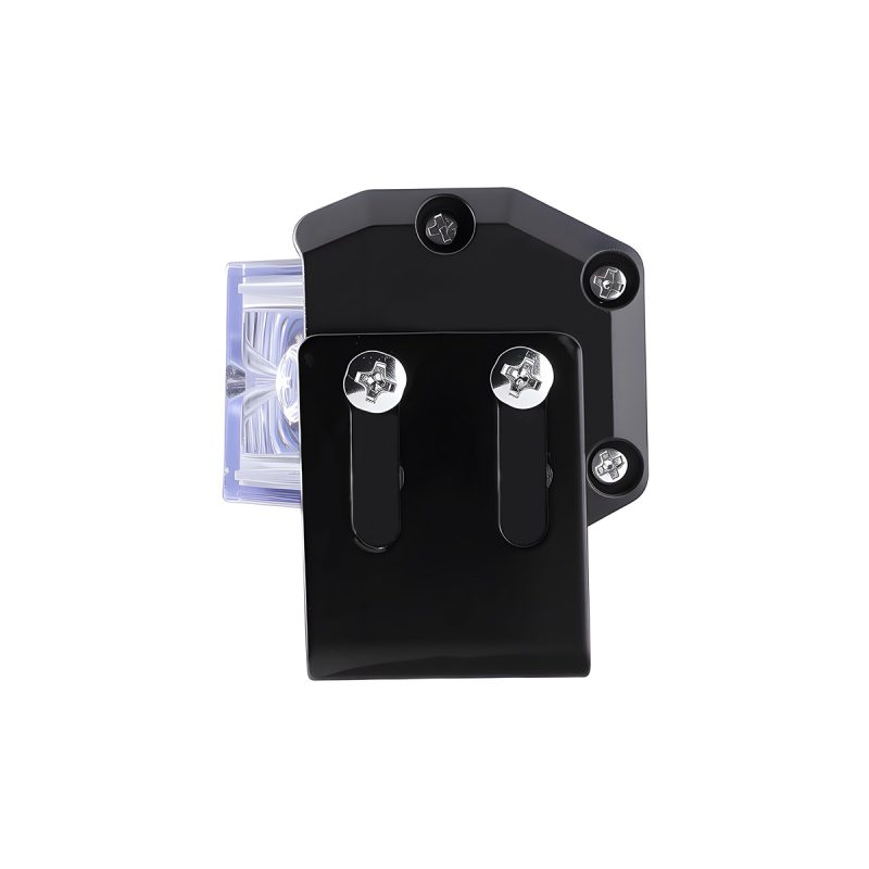 LED grille strobe warning light bracket detail