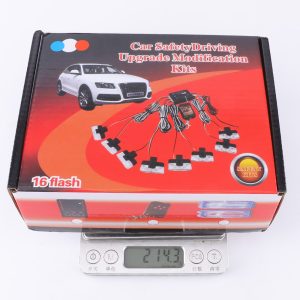 1 To 4 White Amber Led Grille Strobe Warning Light Kit Packing Packing reference for the 1-to-4 white amber LED grille strobe warning light kit.