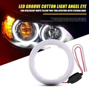 103Mm Groove Cotton Light Led Angel Eye Halo Ring Main 103mm Seven-Color Groove Cotton Light LED Angel Eye Halo Ring 12V-24V IP68