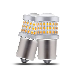 1156 69 Smd Led Brake Position Bulb Pair 05 Smd1156 Pair Pair view of 1156 69-SMD LED brake position bulbs