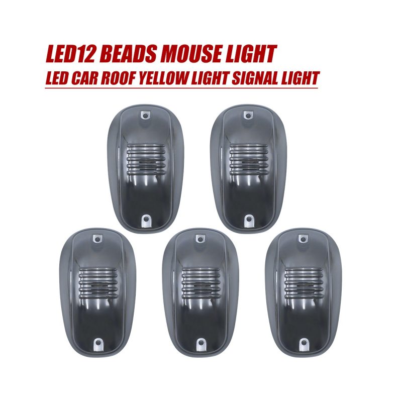 12 Bead Led Mouse Roof Marker Light Kit 02 Mouse Roof Rear 12-bead LED mouse roof marker light rear view