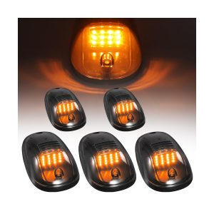 12 Bead Led Mouse Roof Marker Light Kit 04 Mouse Roof Effect 12-bead LED mouse roof marker light amber effect