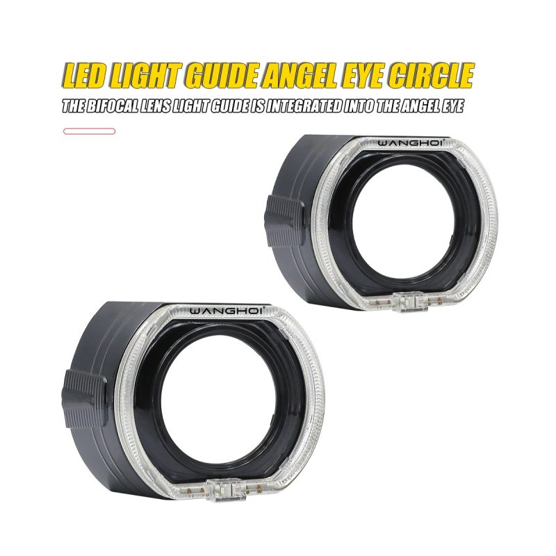 120Mm Light Guide Angel Eye Projector Shroud Pair 04 Lightguide 120 Shroud Pair Pair reference for 120mm light guide angel eye projector shroud