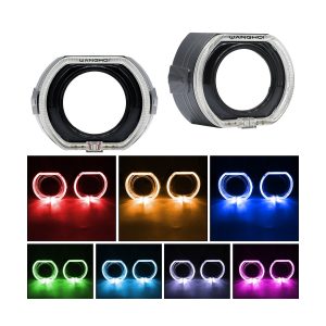 120Mm Light Guide Angel Eye Projector Shroud Pair 06 Lightguide 120 Shroud Color Options Color-effect references for 120mm light guide angel eye projector shroud