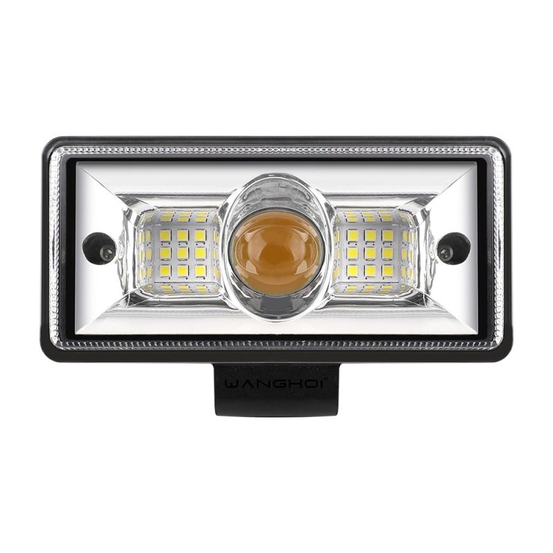 122Mm Long Monocular Lens Led Auxiliary Spotlight Main 122mm Long Monocular Lens LED Auxiliary Spotlight 12V-24V