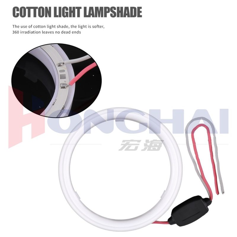Groove cotton-light source graphic showing the lampshade/body reference for the 123mm style.