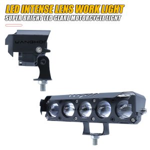 127Mm Intense Lens Led Motorcycle Work Light Side Clear Lens Side profile and clear-lens product reference for buyer checks.