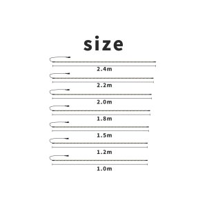 12V 24V Flexible Led Super Light Strip Lamp 02 Super Light Strip Lengths Length options for 12V 24V flexible LED super light strip lamp