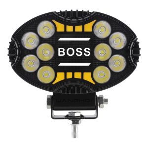146Mm Oval Led Angel Eye 8020 2 Work Light Main 146mm Oval LED Angel Eye 8020-2 Work Light 12V-24V IP68