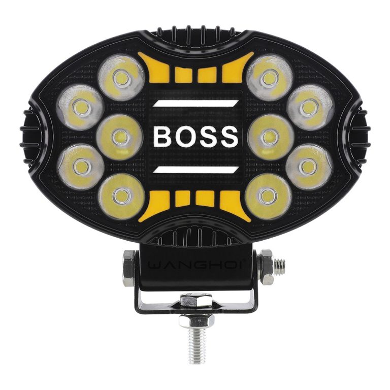 146mm Oval LED Angel Eye 8020-2 Work Light 12V-24V IP68
