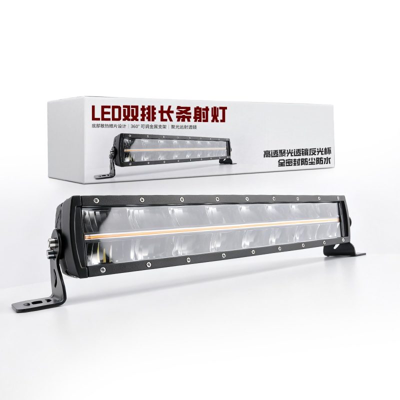 150W Double Row Long Led Work Light Bar Packing Reference Packing reference image showing the long LED light bar and carton direction.