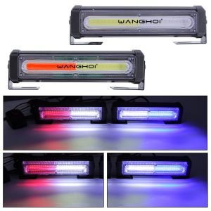 165Mm Cob Flashing Led Warning Light Effect Lighting-effect reference from the supplied warning-light image set.