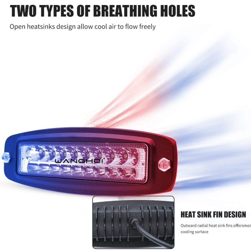 18 5Cm Yellow White Linear Recessed Led Light Heat Sink Heat-sink / breathing-hole reference from the supplied image set.